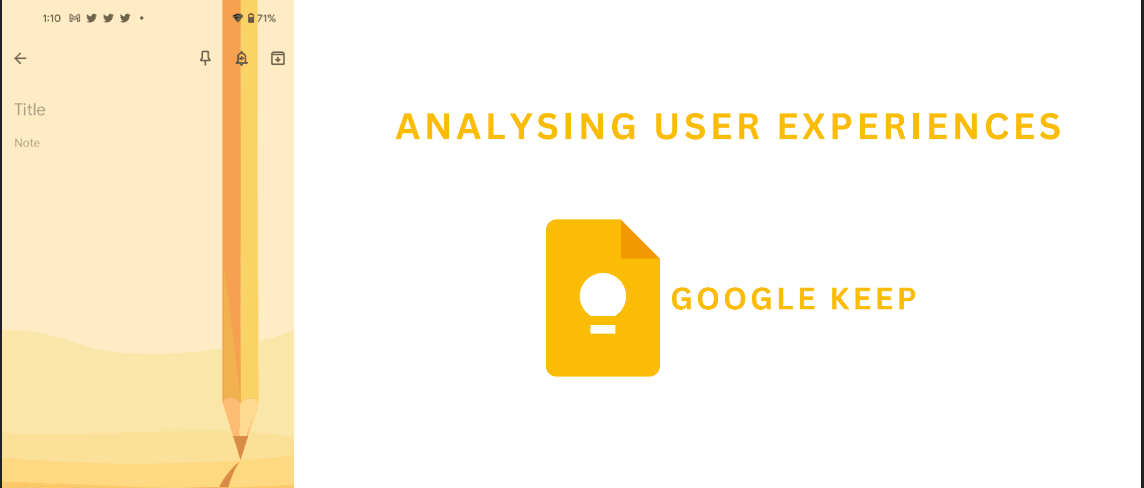 Google Keep: Analysing UI Heuristics